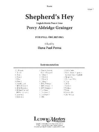 Shepherd's Hey for Orchestra (s/o sc) String Orchestra