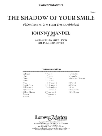 The Shadow of your Smile (f/o sc) Full Orchestra