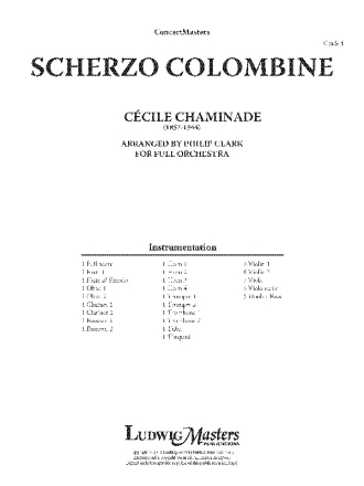 Scherzo Colombine (f/o sc) Full Orchestra