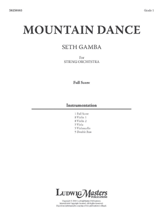 Mountain Dance (s/o sc) String Orchestra