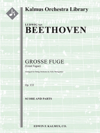 Gross Fugue Op. 133 (s/o) String Orchestra