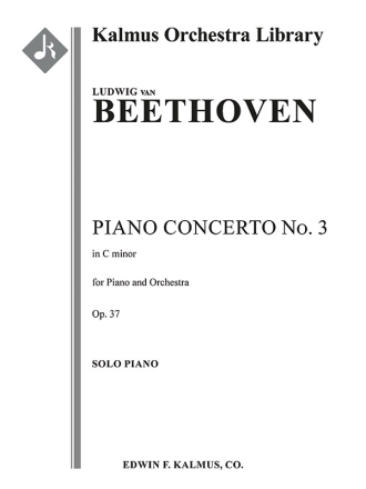 Concerto for Piano No. 3 in C min SOLO Full Orchestra