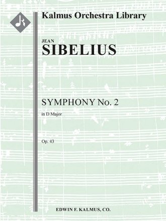 Symphony No. 2 in D, Op. 43 (s/o sc) String Orchestra