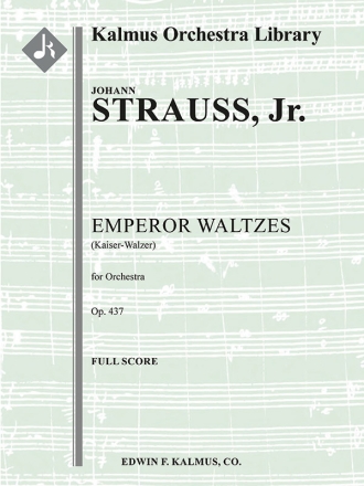 Emperor Waltzes, Op. 437 (f/o sc) Scores