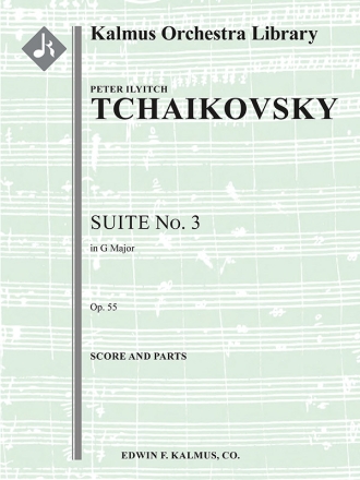 Suite No. 3 in G, Op. 55 (s/o) String Orchestra