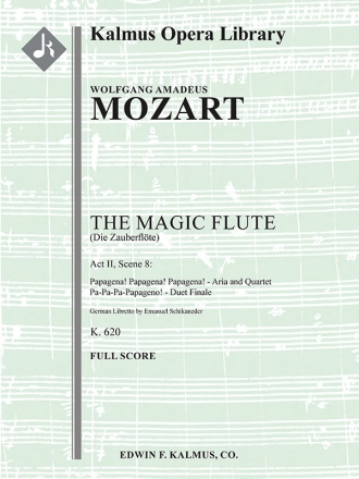 Magic Flute Act II Sc 8 Finale (f/o sc) Full Orchestra