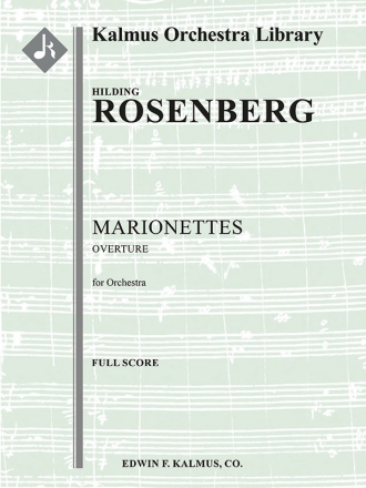 Marionettes: Overture (f/o score) Scores