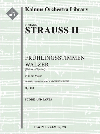 Fruehlingsstimmen Walzer (f/o) Full Orchestra