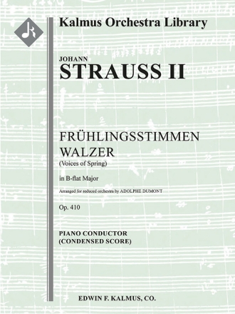 Fruehlingsstimmen Walzer (f/o score) Scores