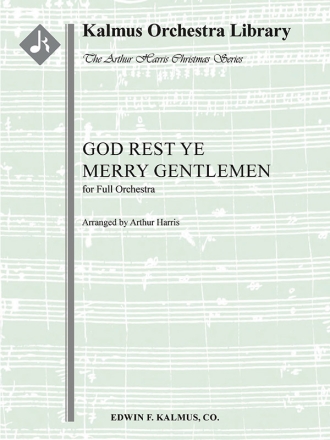 God Rest Ye Merry Gentlemen (f/o sc) Full Orchestra