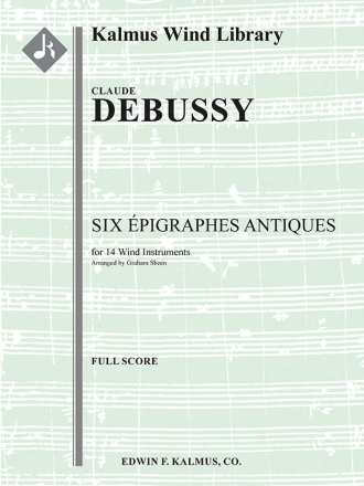 Six Epigraphes Antiques (w/e sc) Wind ensemble