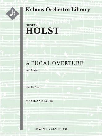 A Fugal Overture, Op. 40, No. 1 (f/o) Full Orchestra