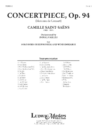 Concertpiece, Op. 94 (c/b sc) Symphonic wind band