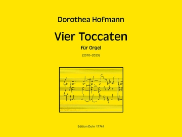 Vier Toccaten (2010-2023) fr Orgel