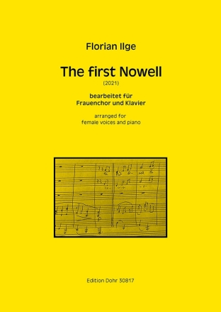 The first Nowell (2021)   fr Frauenchor und Klavier Partitur/Chorpartitur (en)