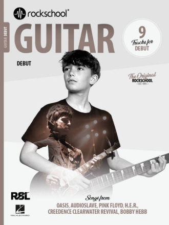 Rockschool Guitar Debut (2024) Guitar Book & Audio-Online