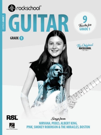 Rockschool Guitar Grade 1 (2024) Guitar Book & Audio-Online