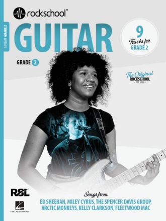 Rockschool Guitar Grade 2 (2024) Guitar Book & Audio-Online