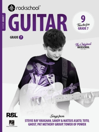 Rockschool Guitar Grade 7 (2024) Guitar Book & Audio-Online