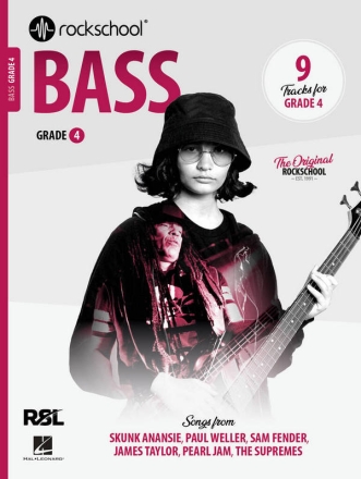 Rockschool Bass Grade 4 (2024) Bass Book & Audio-Online