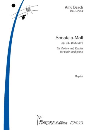 Sonate a-Moll op.34 (1896) fr Violine und Klavier