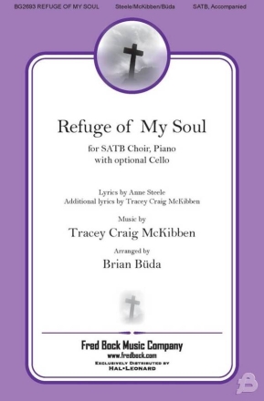 Refuge Of My Soul SATB Choral Score