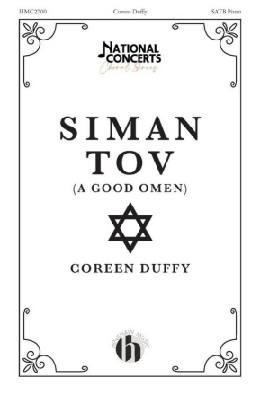 Siman Tov SATB Choral Score