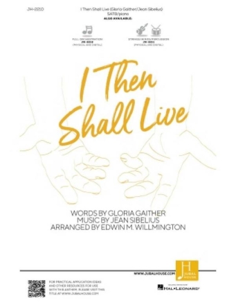 I Then Shall Live SATB Choral Score