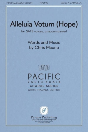 Alleluia Votum SATB Divisi Choral Score