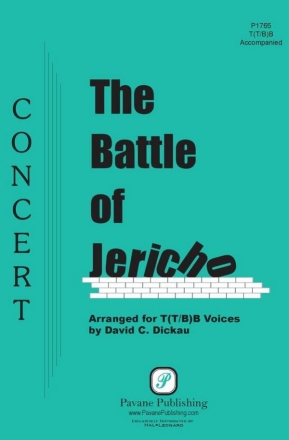 The Battle of Jericho TTB Choral Score