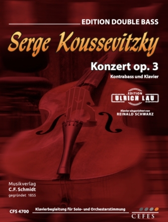 Konzert op.3 fr Kontrabass und Klavier