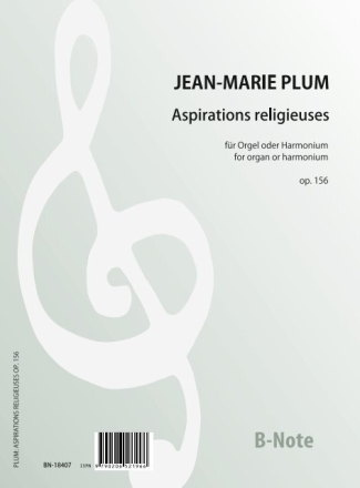 Plum, Aspirations religieuses  op.156 fr Orgel