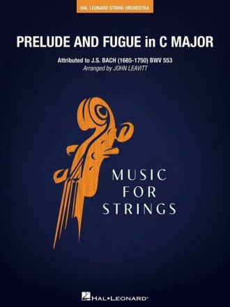 Prelude and Fugue in C Major (BWV 553) String Orchestra Set