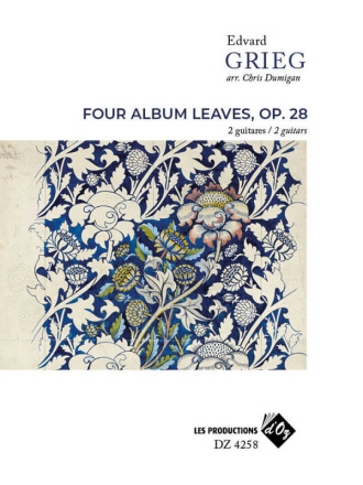 Four Album Leaves, Op. 28 Guitar Duet Book