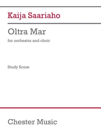 Oltra Mar (Study Score) Mixed Choir and Orchestra Studyscore