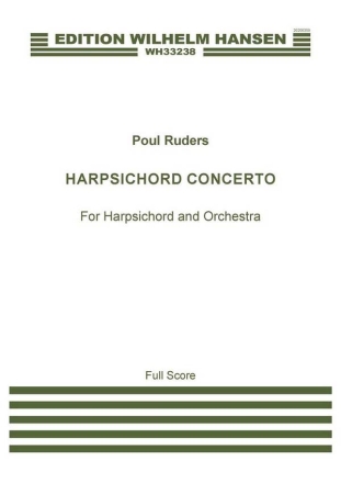 Harpsichord Concerto Orchestra and Solo Score