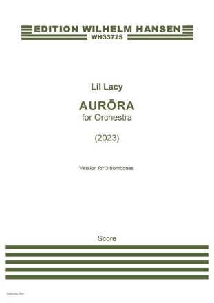 Aurora (Version For 2 Tpt, 3 Tbn) Orchestra Score