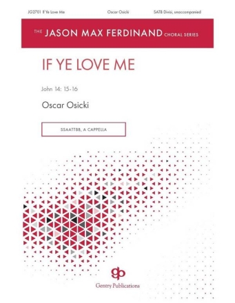 If Ye Love Me SATB a Cappella Choral Score