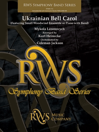 Ukrainian Bell Carol (c/b) Symphonic wind band