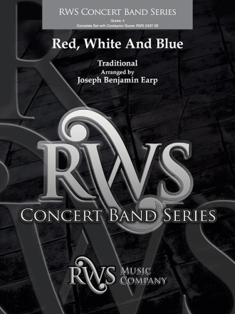 Red, White and Blue (c/b) Symphonic wind band