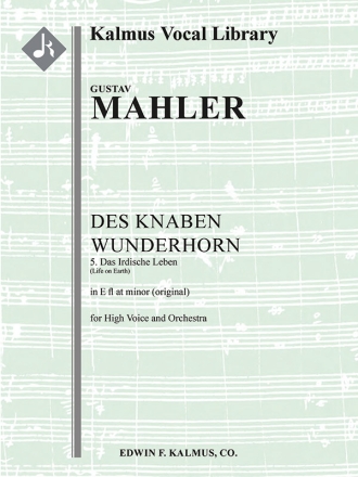 Das Irdische Leben (f/o score) Scores