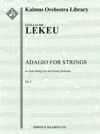 Adagio for Strings, Op. 3 (s/o) String Orchestra