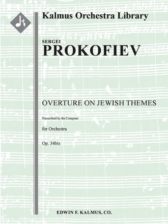 Overture on Jewish Themes (f/o score) Scores