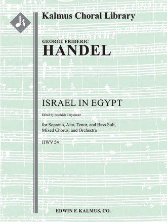 Israel in Egypt, HWV 54 Full Orchestra