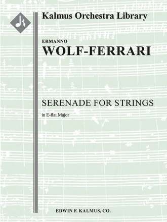 Serenade for Strings in E-flat (s/o) String Orchestra