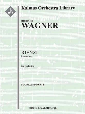 Rienzi: Pantomime (f/o score) Scores