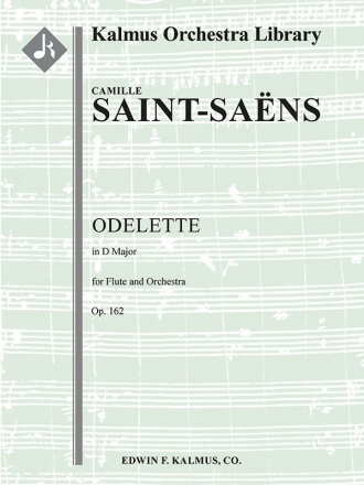 Odelette for Flute and Orchestra SOLO Full Orchestra