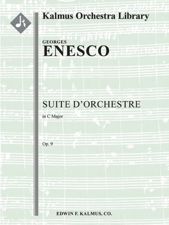 Suite d'Orchestre, Op. 9 (f/o) Full Orchestra