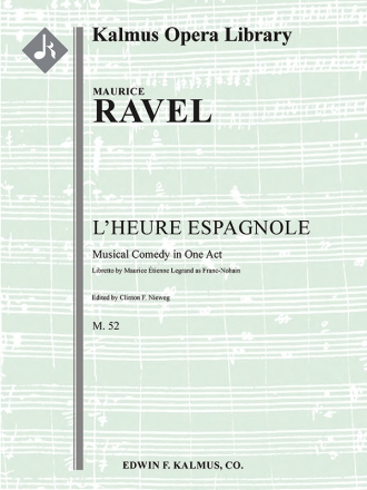 L'Heure Espagnole (score) Scores