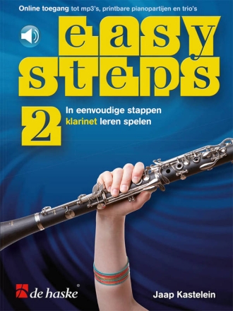 Easy Steps 2 klarinet Clarinet Book&Audio-Online